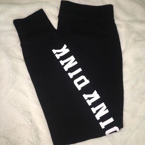 VS PINK Black Joggers